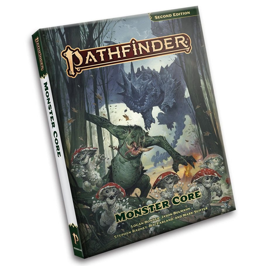PF2E: Pathfinder Monster Core box art