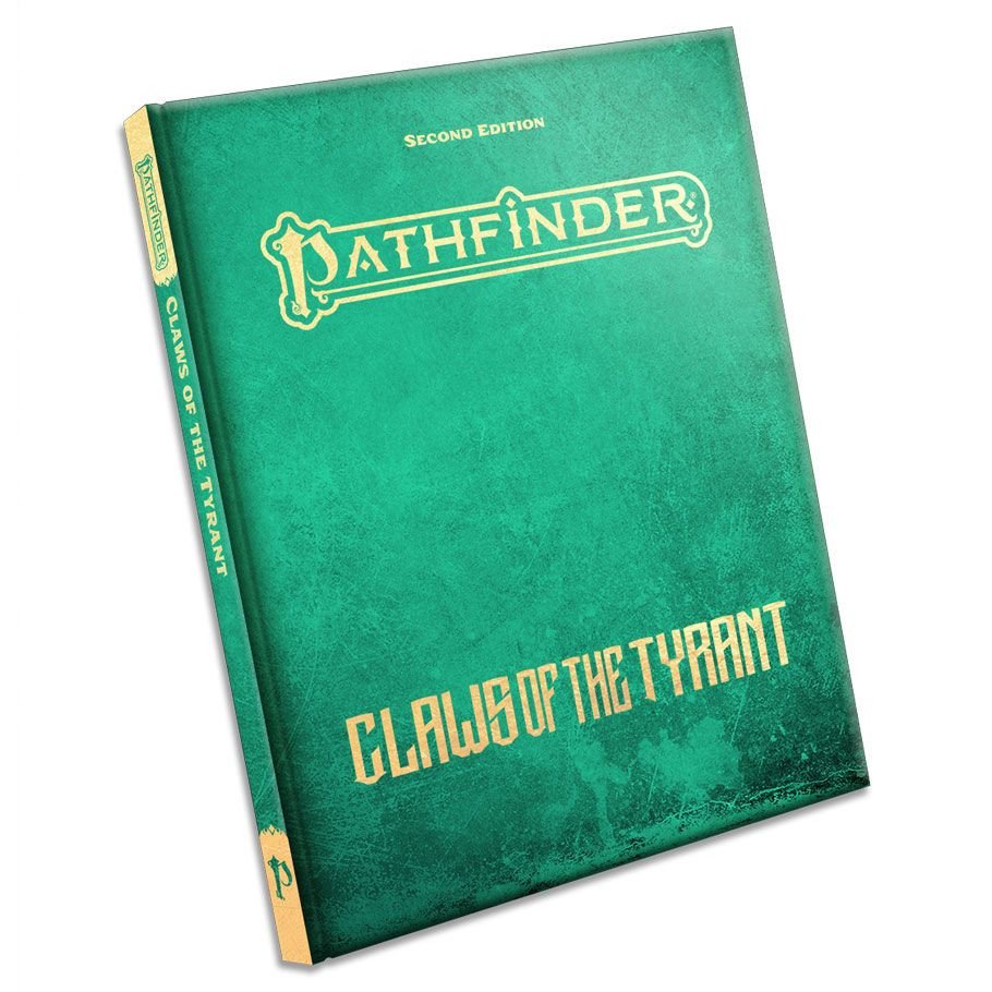 PF2E: Adv: Claws of the Tyrant SE box art
