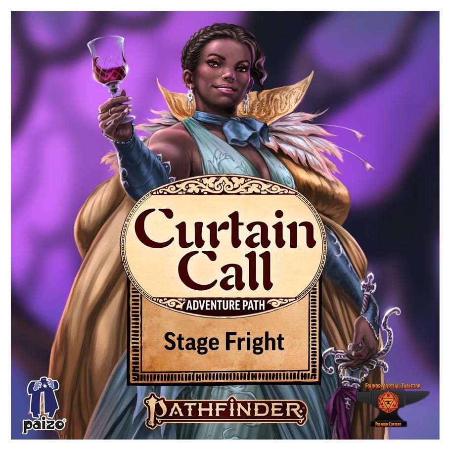 PF2E: AP: Stage Fright Curtain Call 1/3 box art
