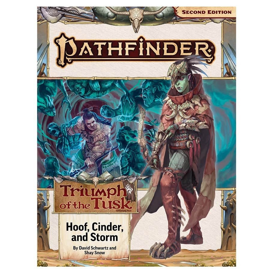 PF2E: AP:Hoof, Cinder, and Storm TotT2/3 box art