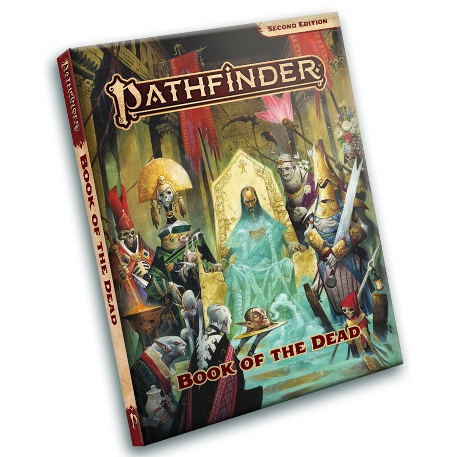 PF2E: Book of the Dead box art