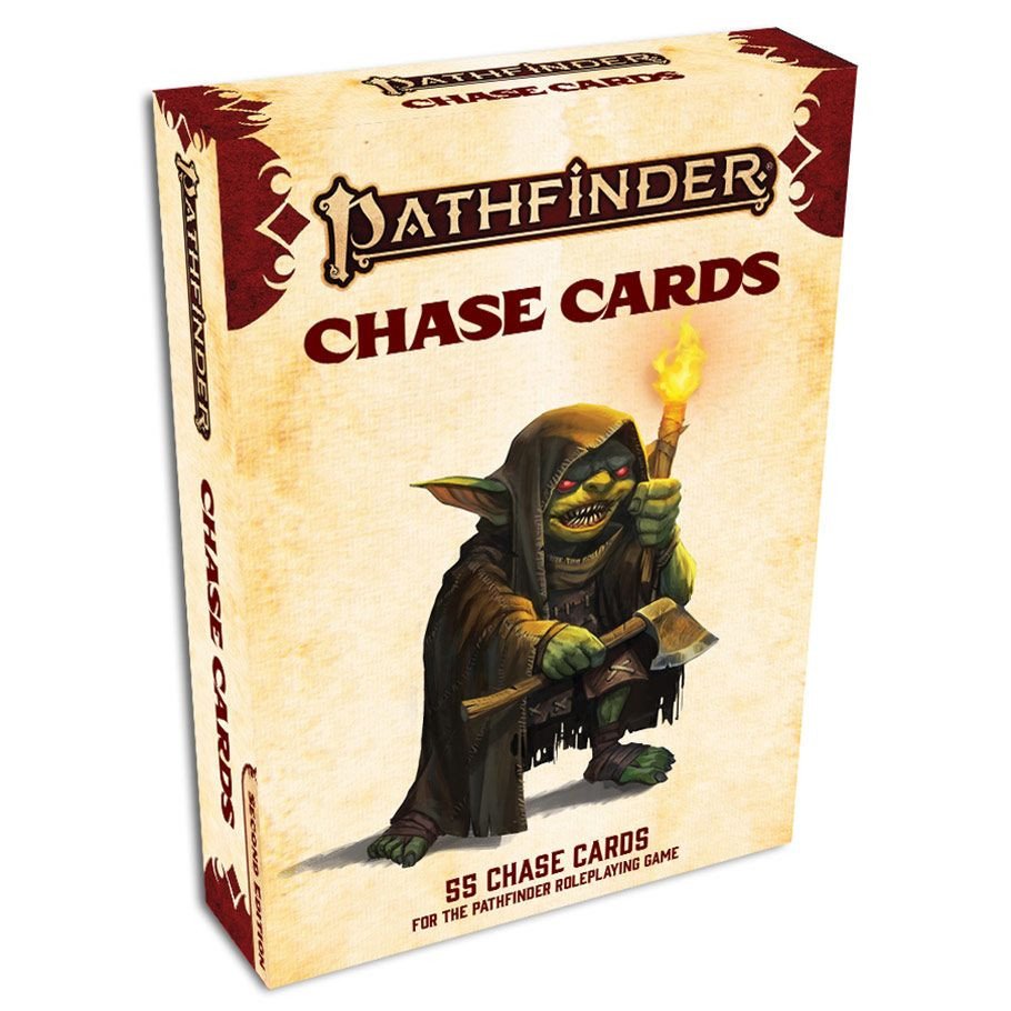 PF2E: Chase Cards Deck box art
