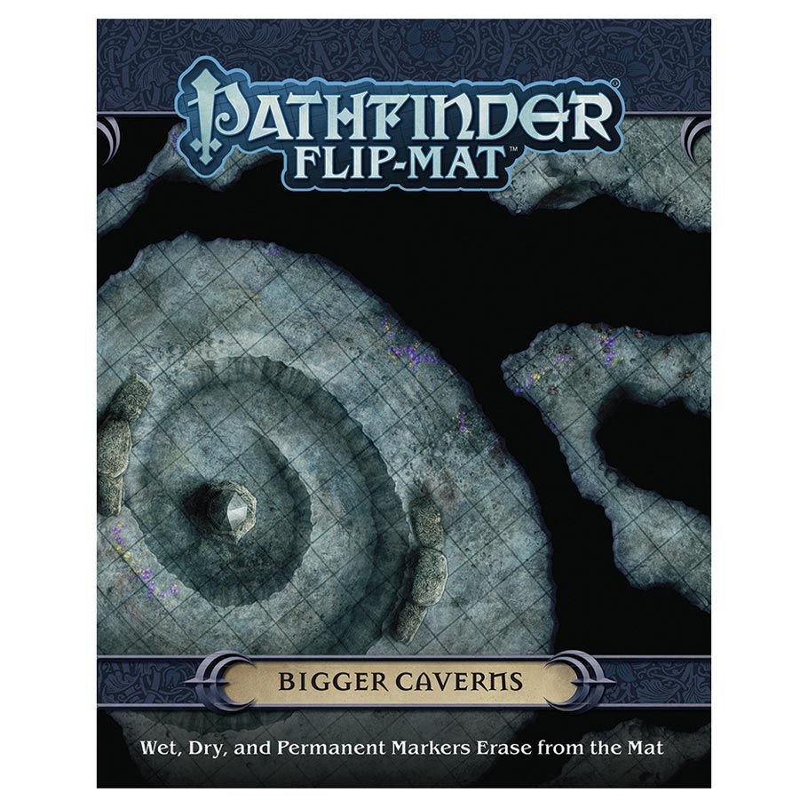 PF Flip-Mat: Bigger Caverns box art