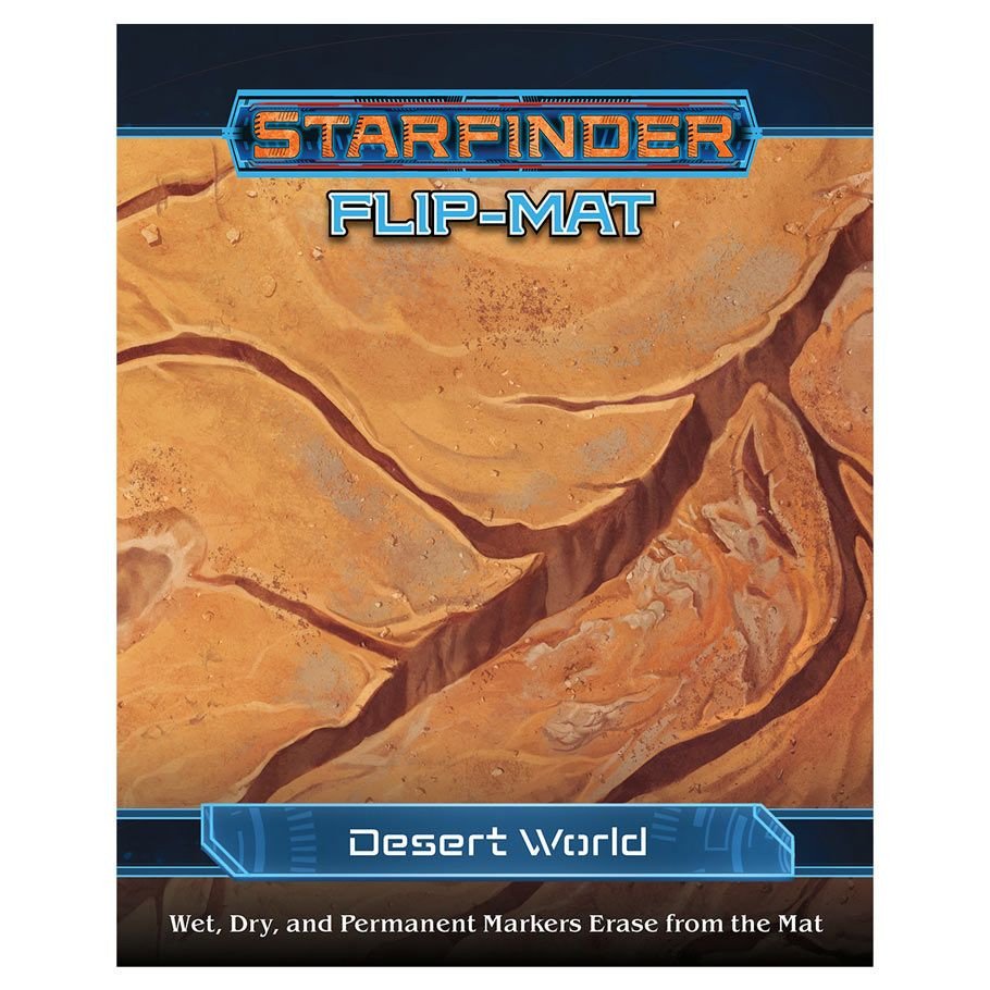 SFRPG: Flip-Mat: Desert World box art