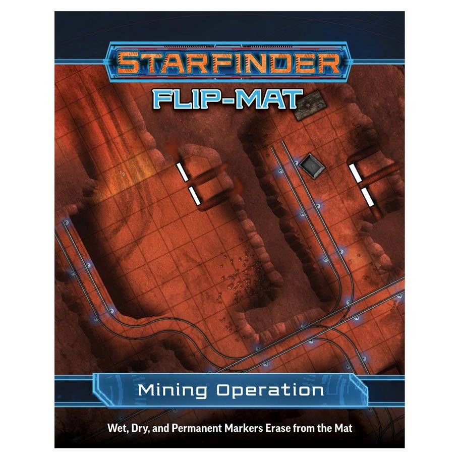 SFRPG: Flip-Mat: Mining Operation box art