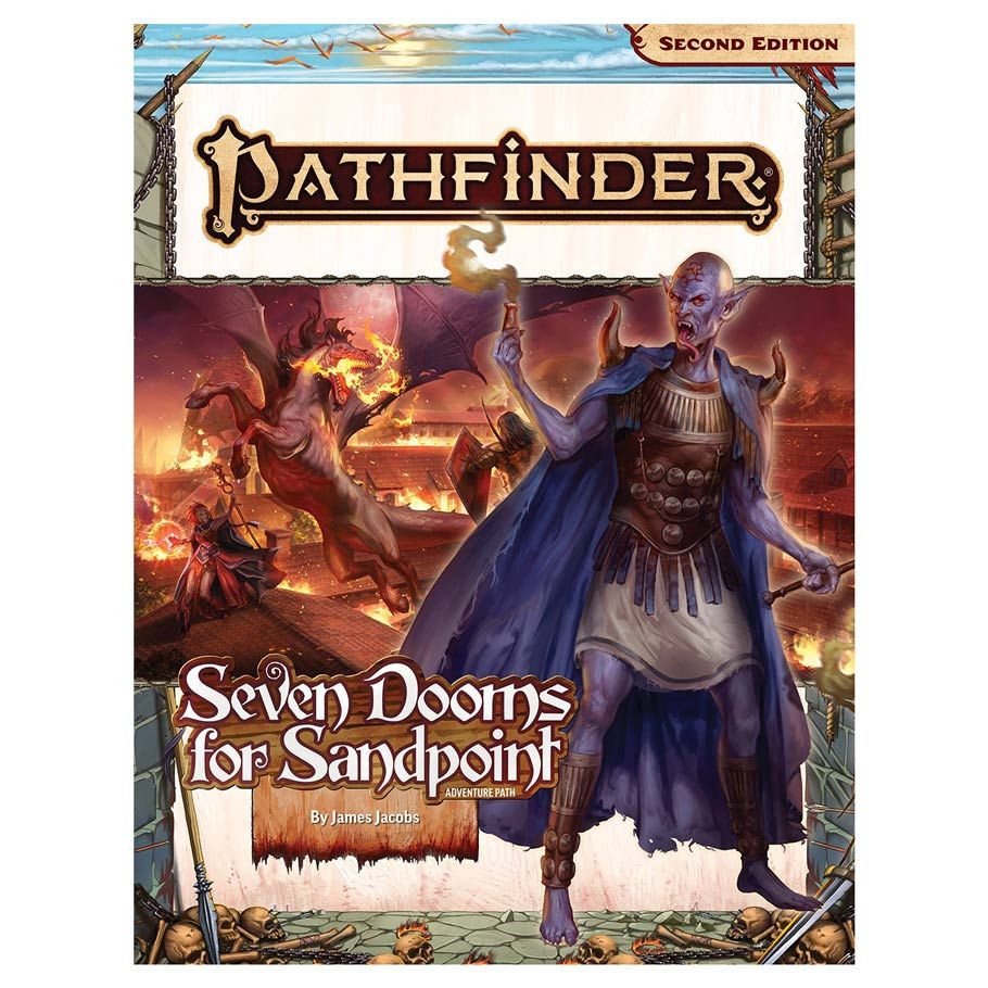 PF2E: AP: Seven Dooms for Sandpoint SC box art