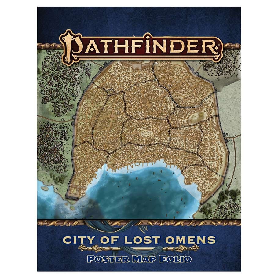 PF2E: Lost Omens: Absalom Map Folio box art