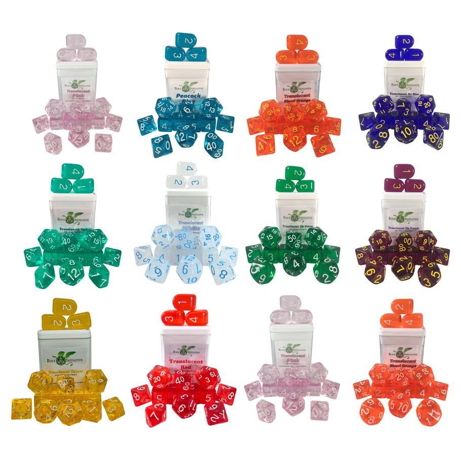 TR Dice Sampler Bundle: 15-Set (12) box art
