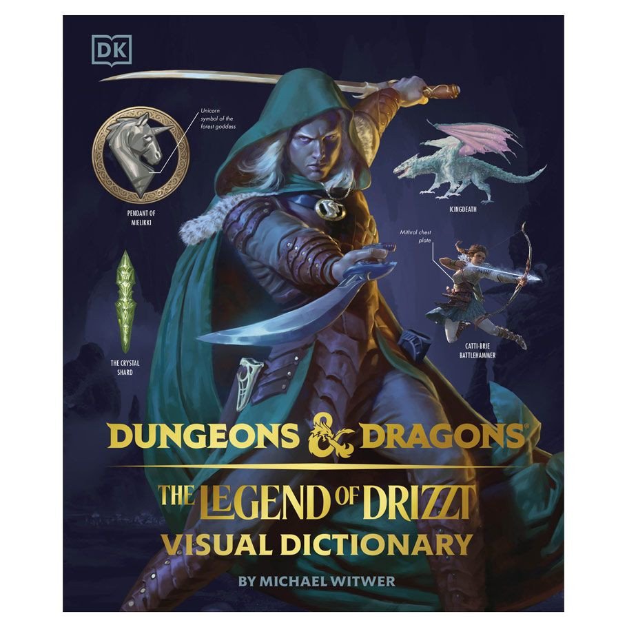 D&D: Legend of Drizzt Visual Dictionary box art