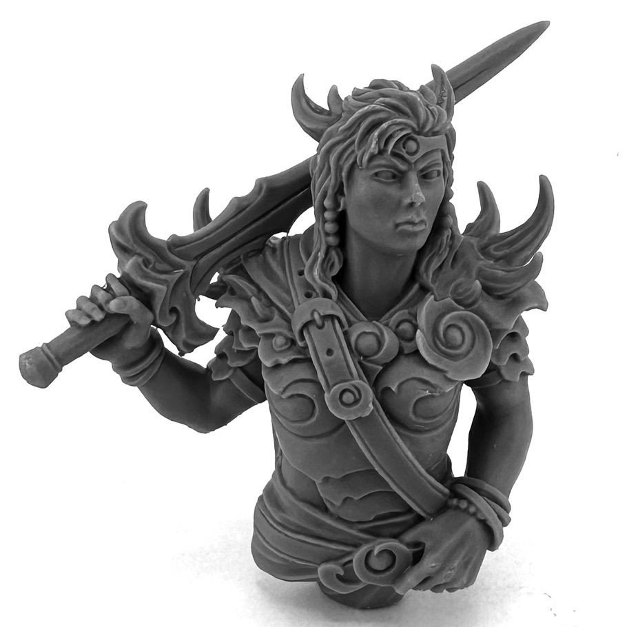 Legends: Meridh, Female Warrior (Bust) box art