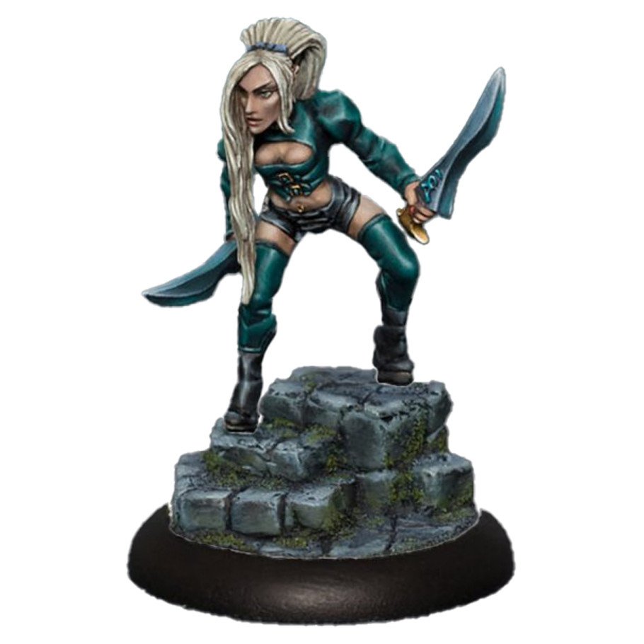 Legends: Caryth, Female Dark Elf box art