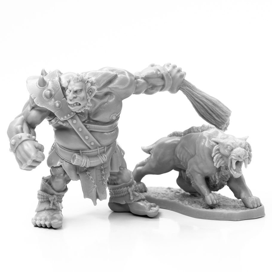 Bones: Hill Giant Hunter & Dire Lion box art