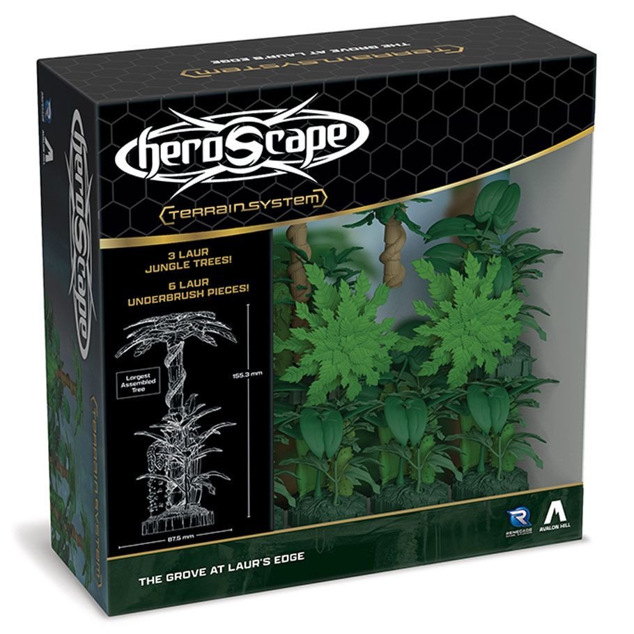 Heroscape: Grove at Laur's Edge Terrain box art