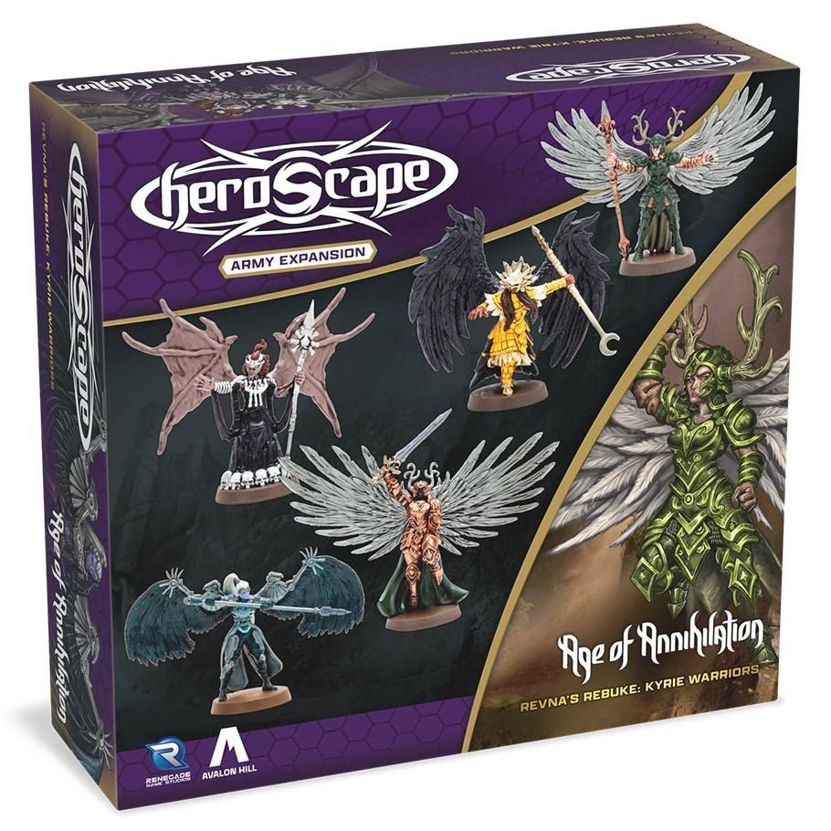 Heroscape: RR: Kyrie Warriors Army Exp box art