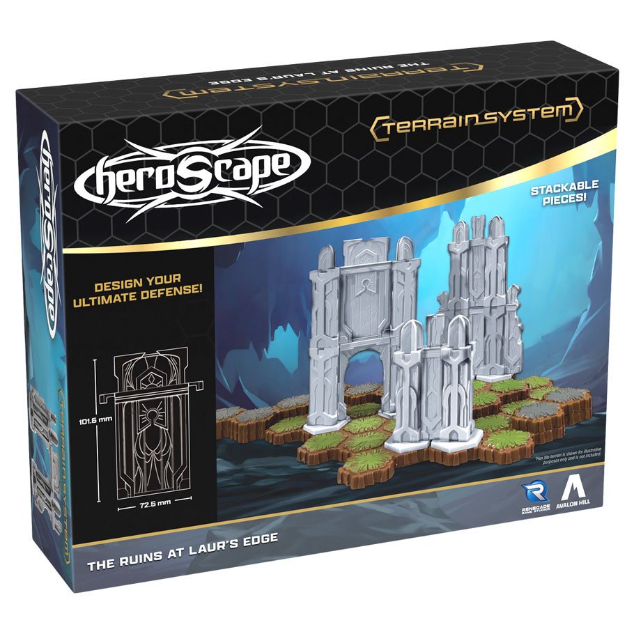 Heroscape: Ruins at Laur's Edge Terrain box art