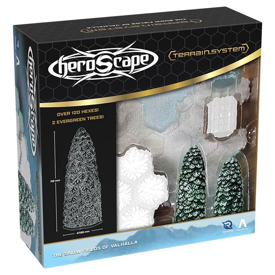 Heroscape: RT: Snow Fields Terrain Exp box art