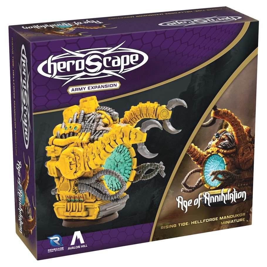 Heroscape: RT: Hellforge Mandukor box art