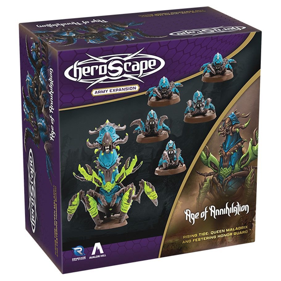 Heroscape: RT: Maladrix & Honor Guard box art