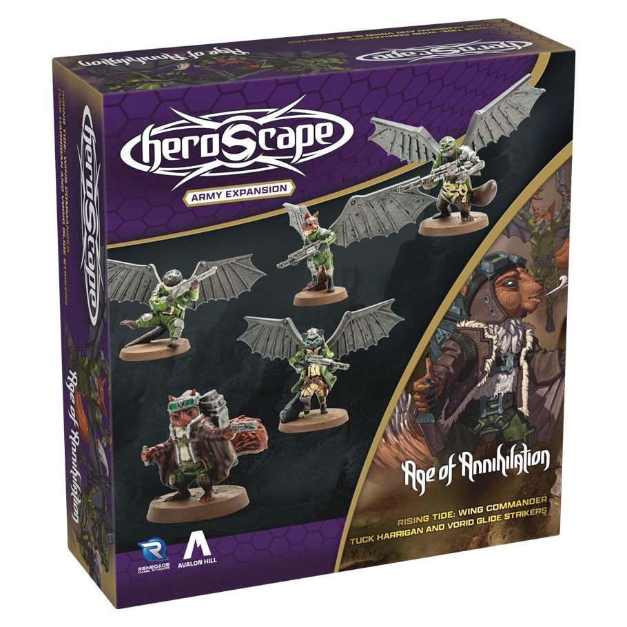 Heroscape: RT: WCTH & Vorid Glidestriker box art
