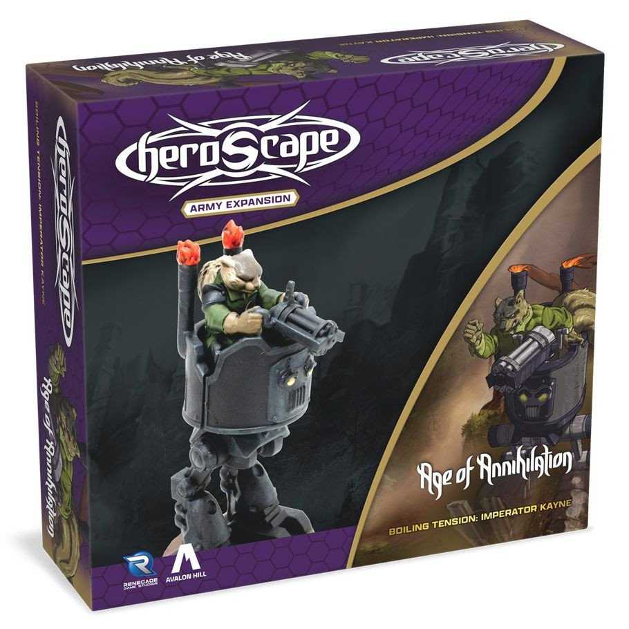 Heroscape: BT: Imperator Kayne box art