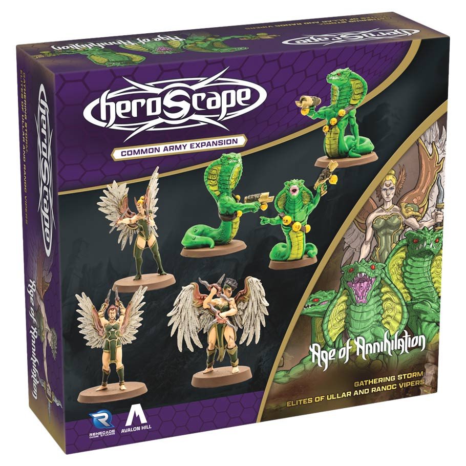 Heroscape: Elites of Ullar & RanocVipers box art