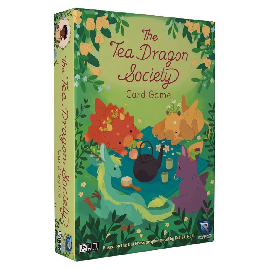 The Tea Dragon Society Card Game box art