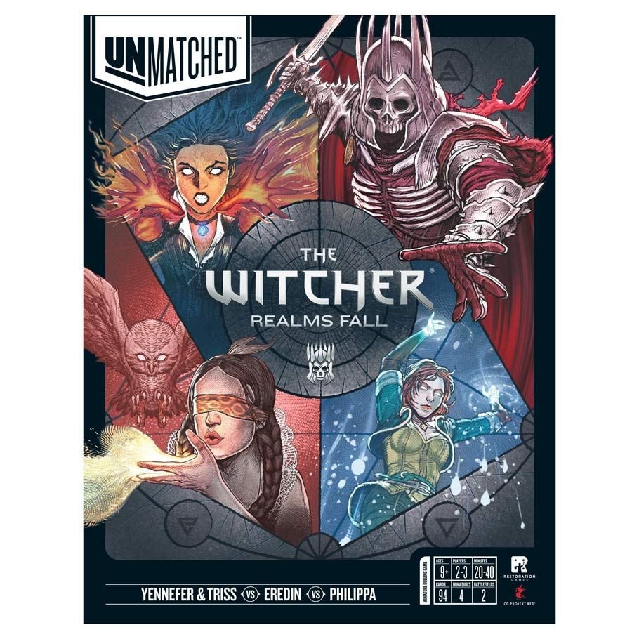 Unmatched: Witcher: Realms Fall box art