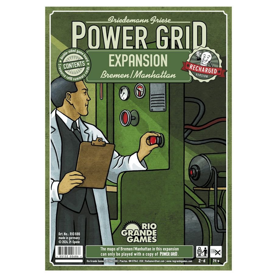 Power Grid: Bremen/Manhattan box art