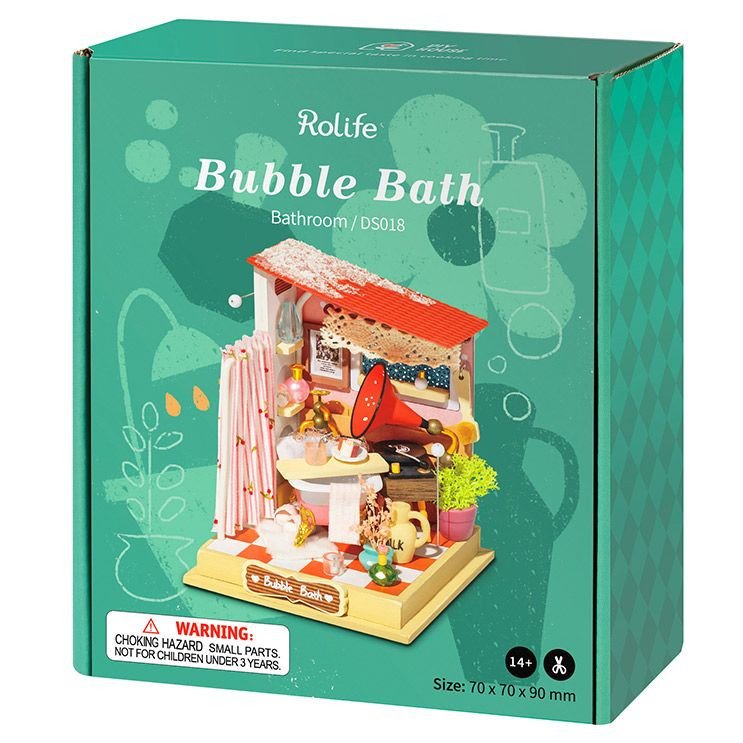 Bubble Bath - Bathroom box art