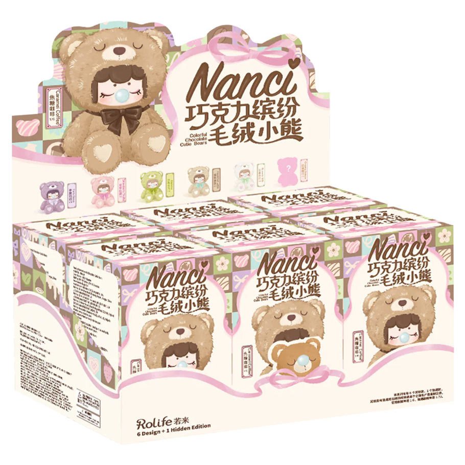 Nanci Colorful Chocolate Cutie Bears (6) box art