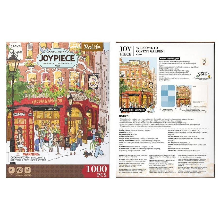 Puzzle: Welcome to Covent Garden 1000pcs box art