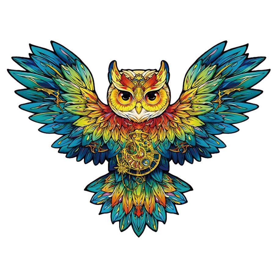 Puzzle: Owl 200 pcs box art