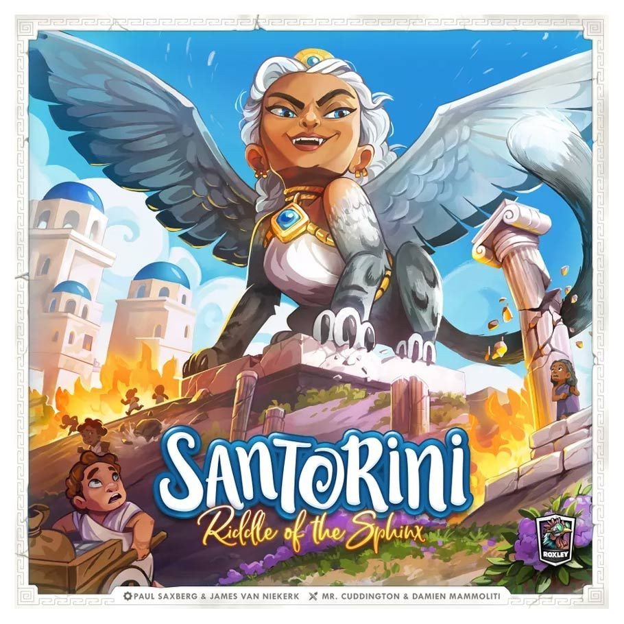 Santorini 2E: Riddle of the Sphinx Exp box art
