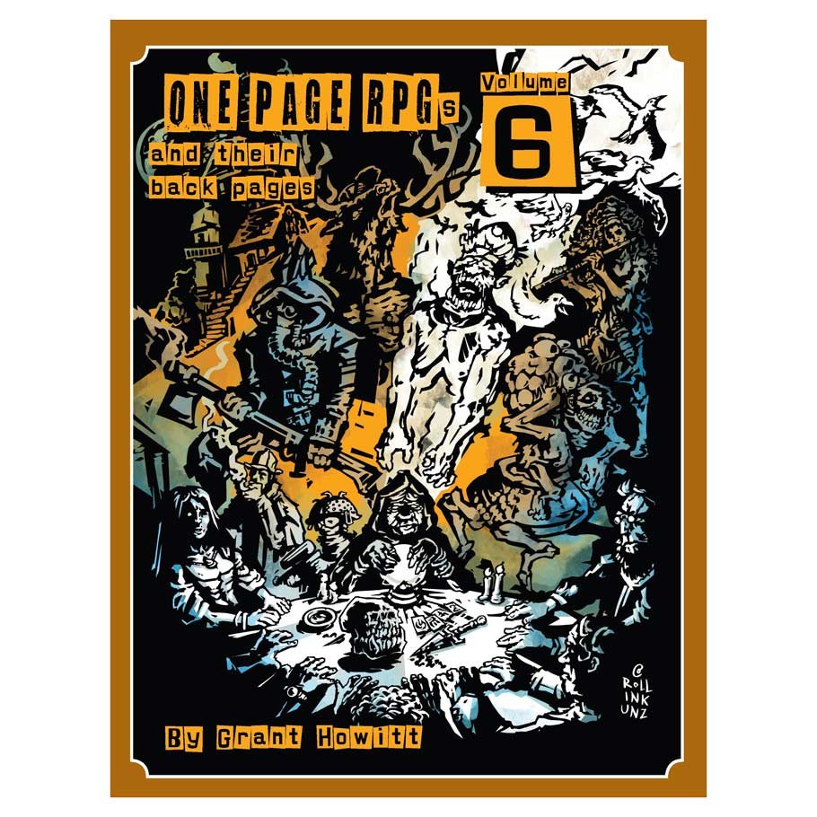 One Page Games Vol 6 box art