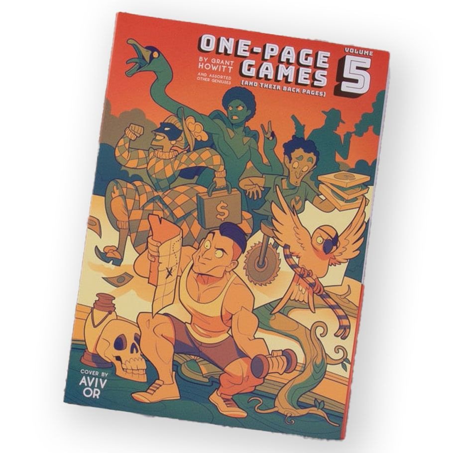One Page Games Vol 5 box art
