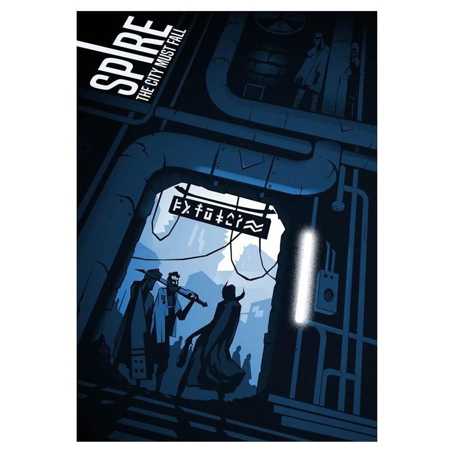 Spire Core Rulebook 5th Anniversary box art