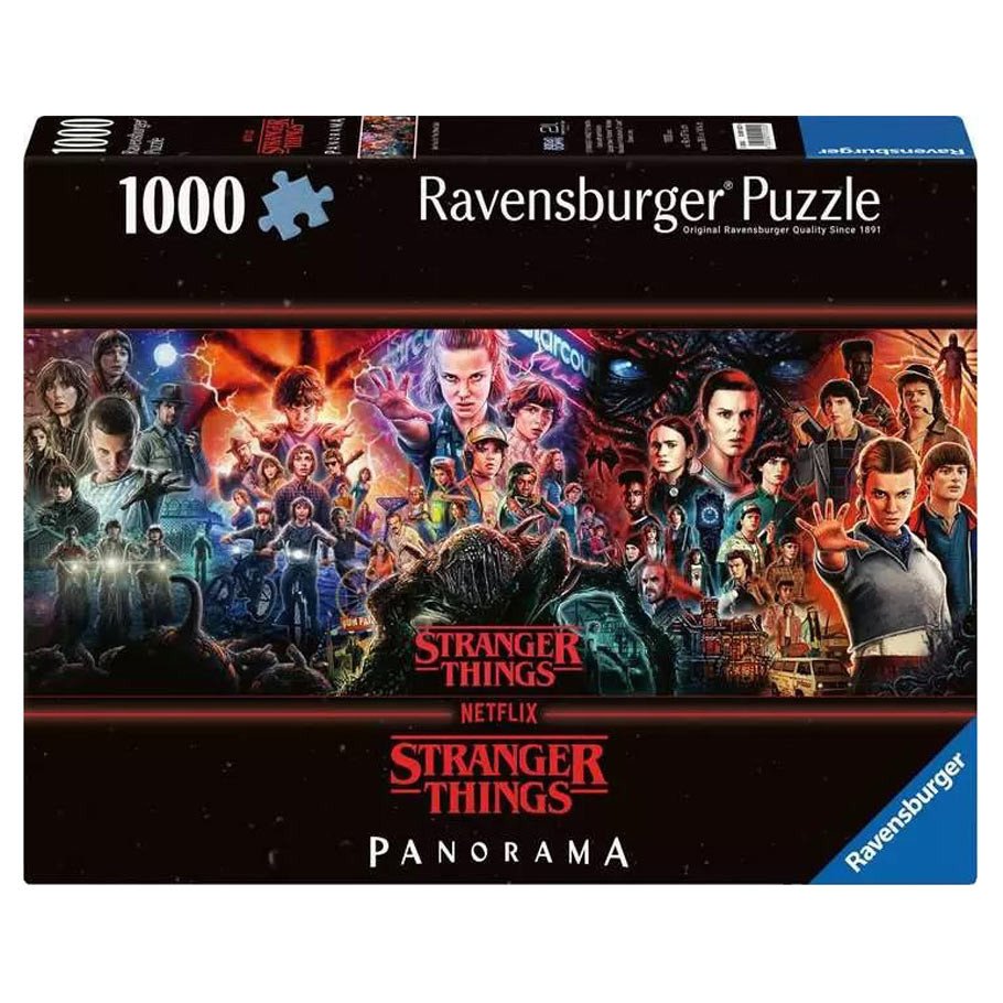 Puzzle: Stranger Things 1000pc Panoramic box art