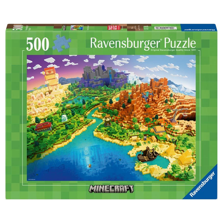 Puzzle: Minecraft 500pc box art