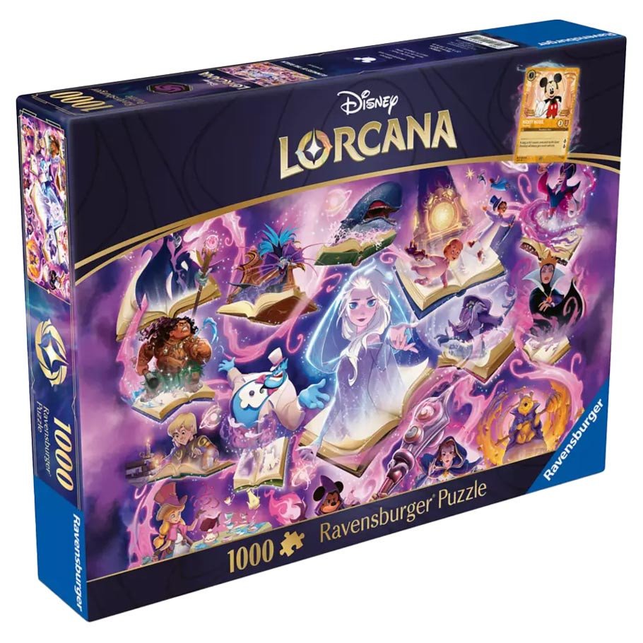 Puzzle: Disney Lorcana Amethyst 1000pc box art