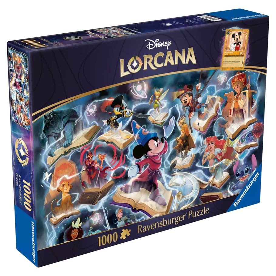 Puzzle: Disney Lorcana Steel 1000pc box art