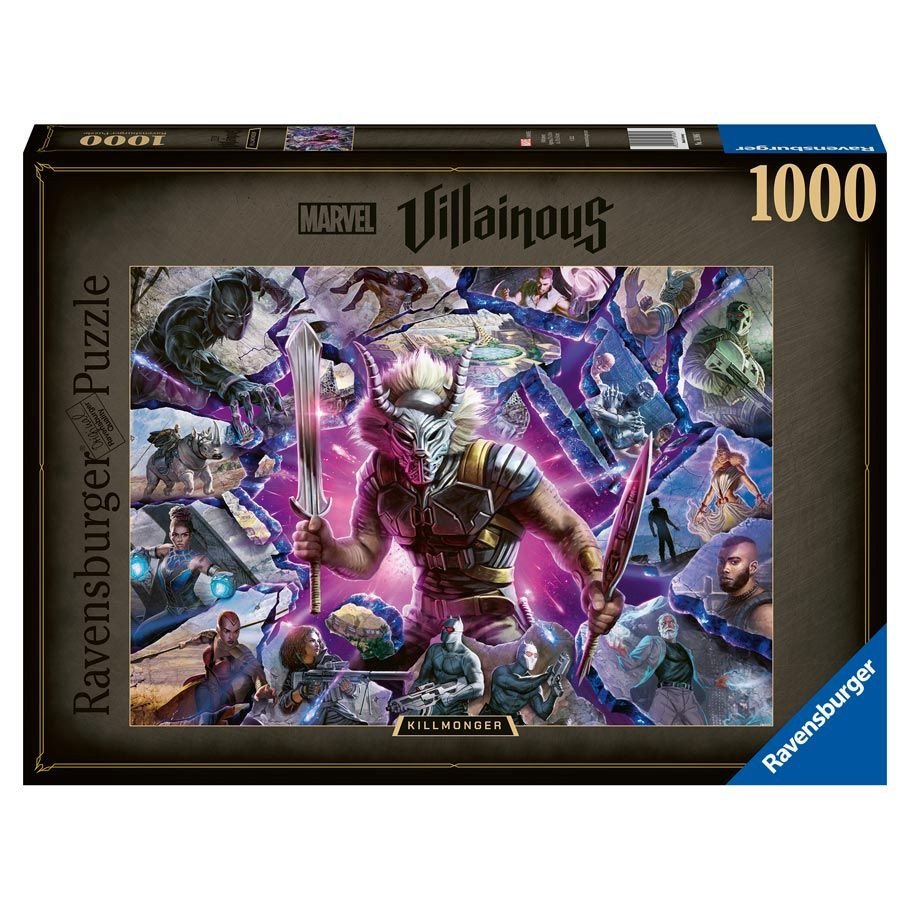 Puzzle: MV: Killmonger 1000pc box art