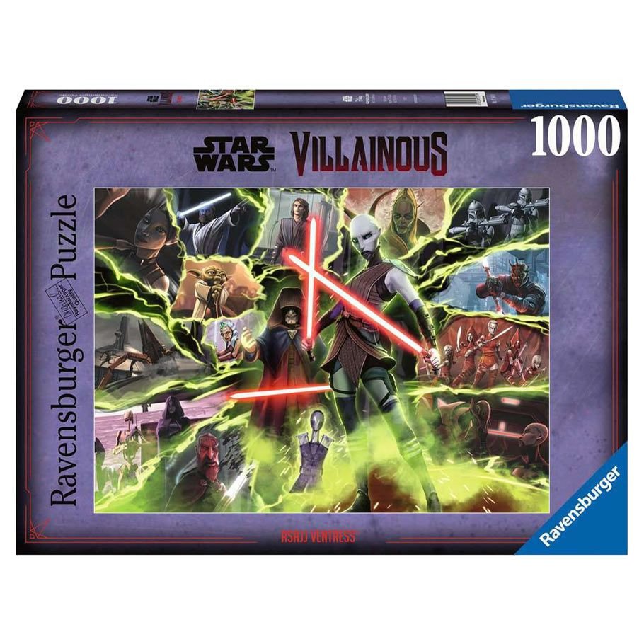 Puzzle: SWV: Asajj Ventress 1000pc box art