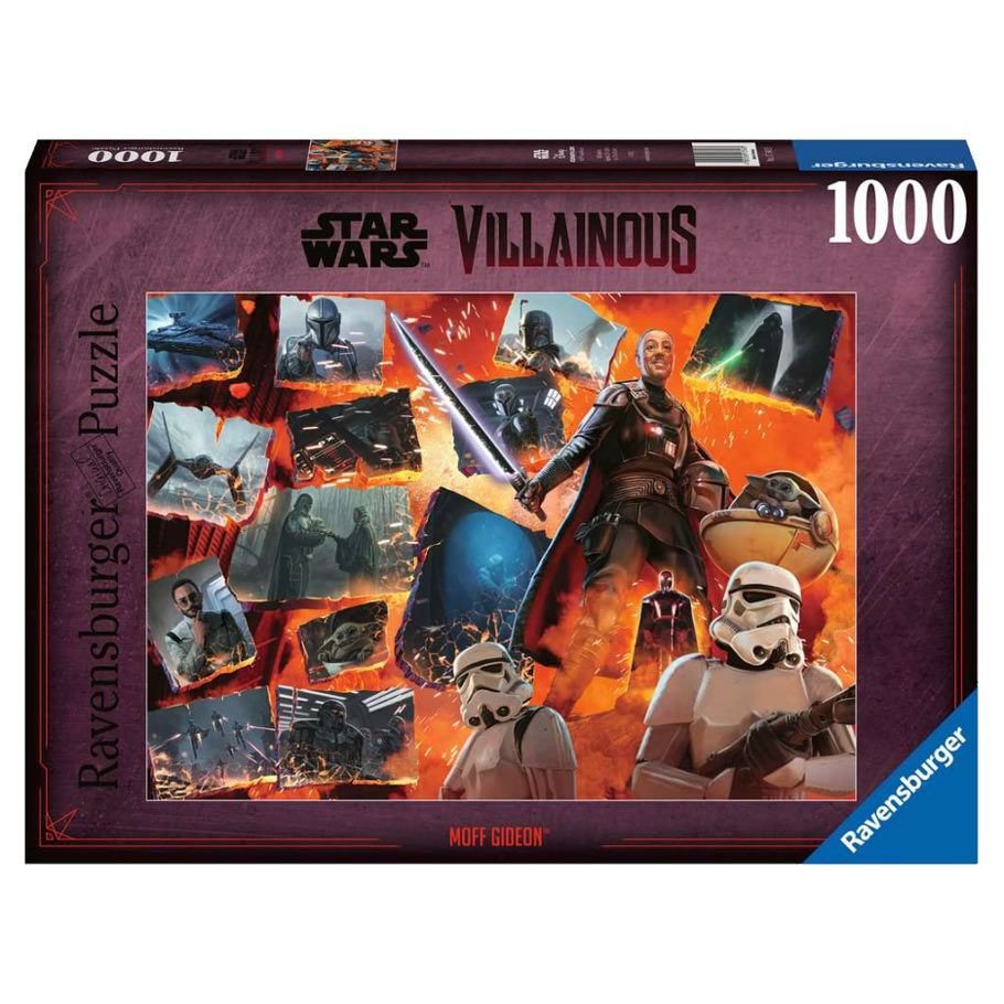 Puzzle: SWV: Moff Gideon  1000pc box art