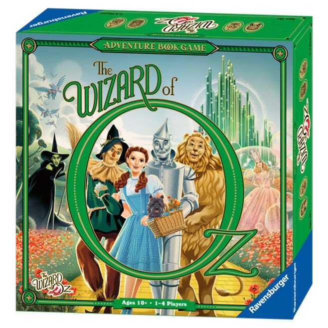 The Wizard of Oz Adventure Book box art