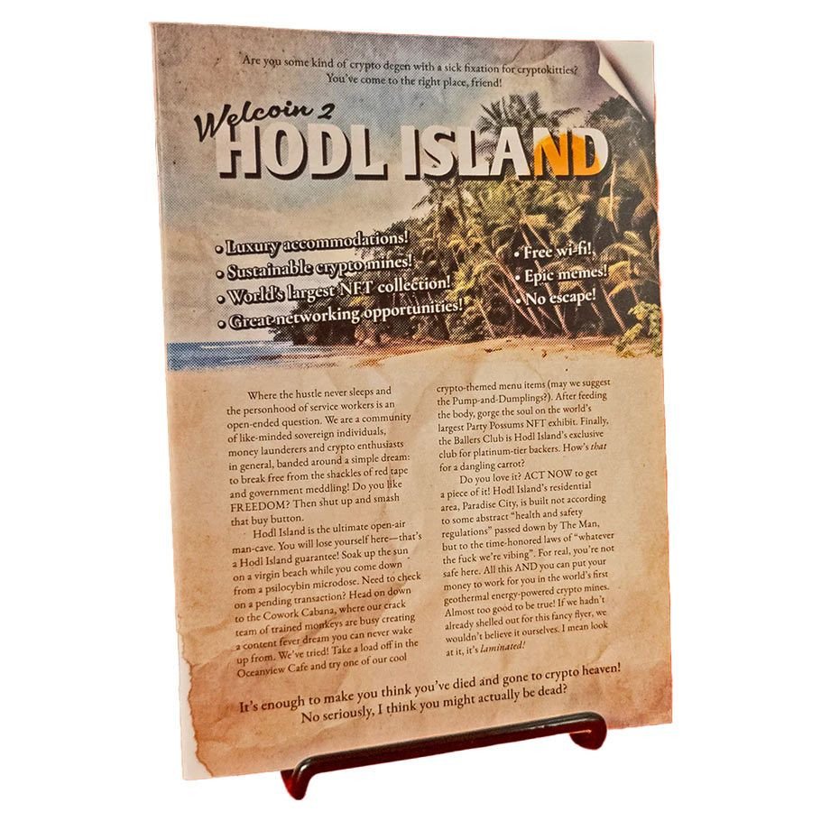 Troika!: Adv: Hodl Island box art