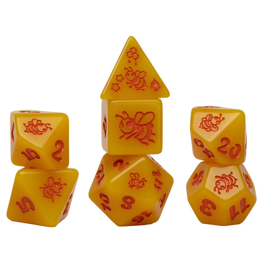 7-Set Animal Dice: Golden Buzz box art