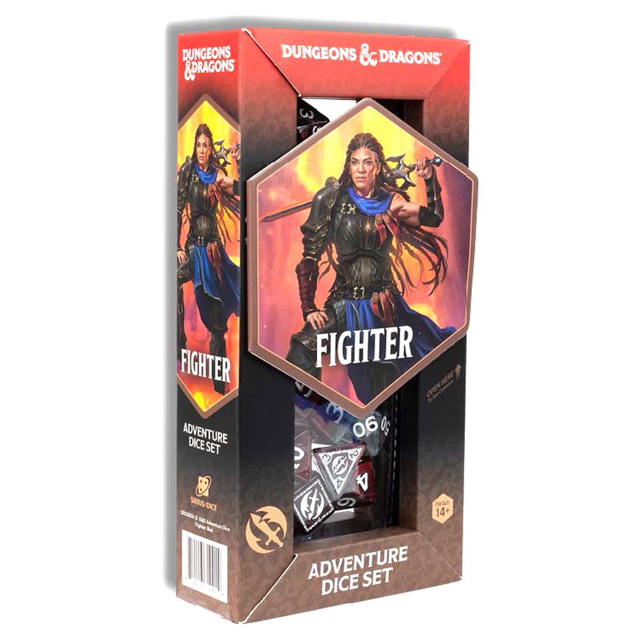 D&D Adventure Dice: Fighter (RD) (rfrsh) box art