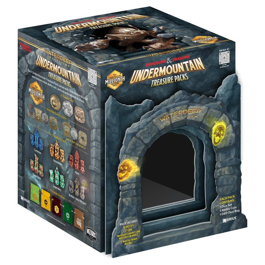 D&D: Undermountain Treasure Packs PDQ box art