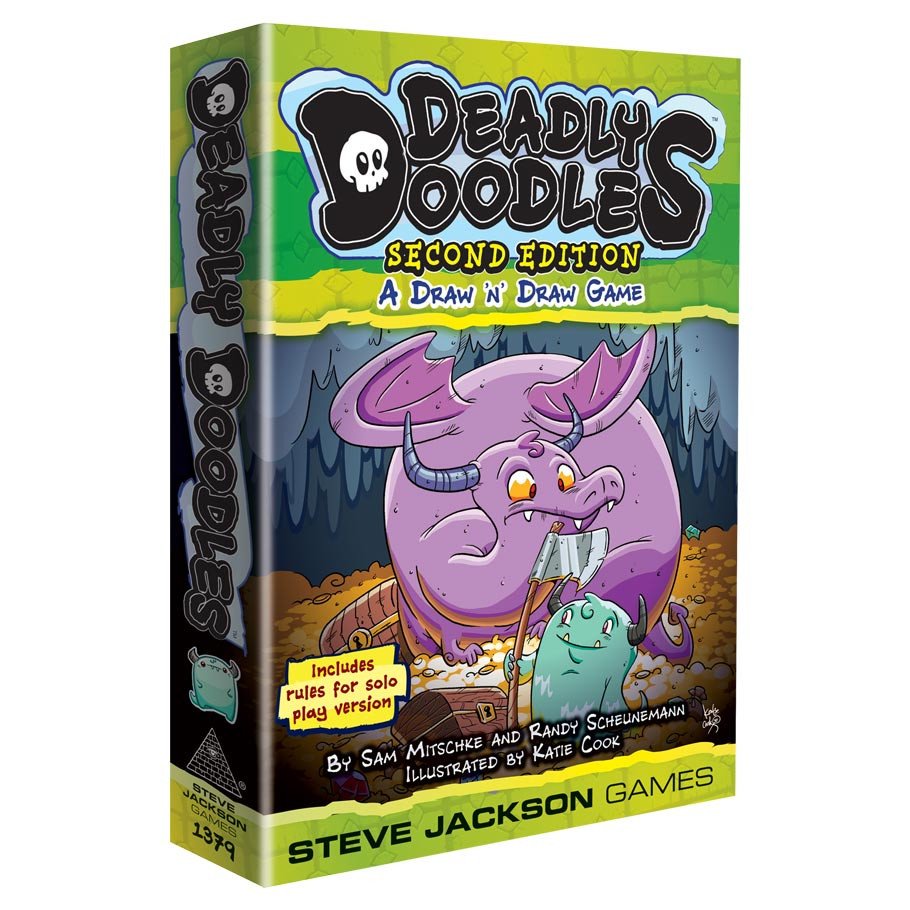 Deadly Doodles 2e box art