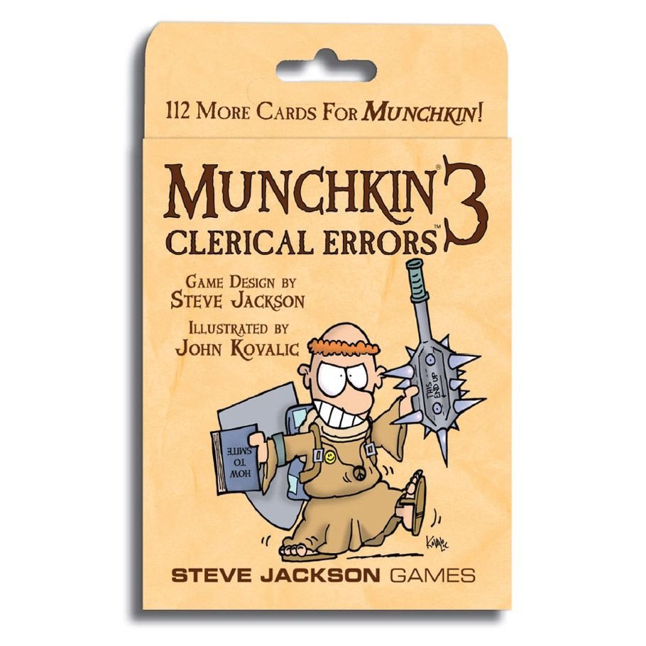 Munchkin 3: Clerical Errors box art